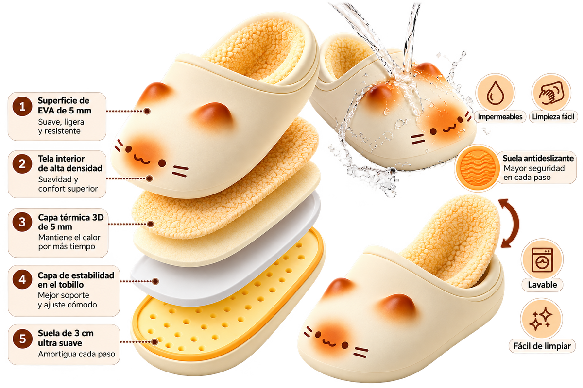 Pantuflas CatPaws